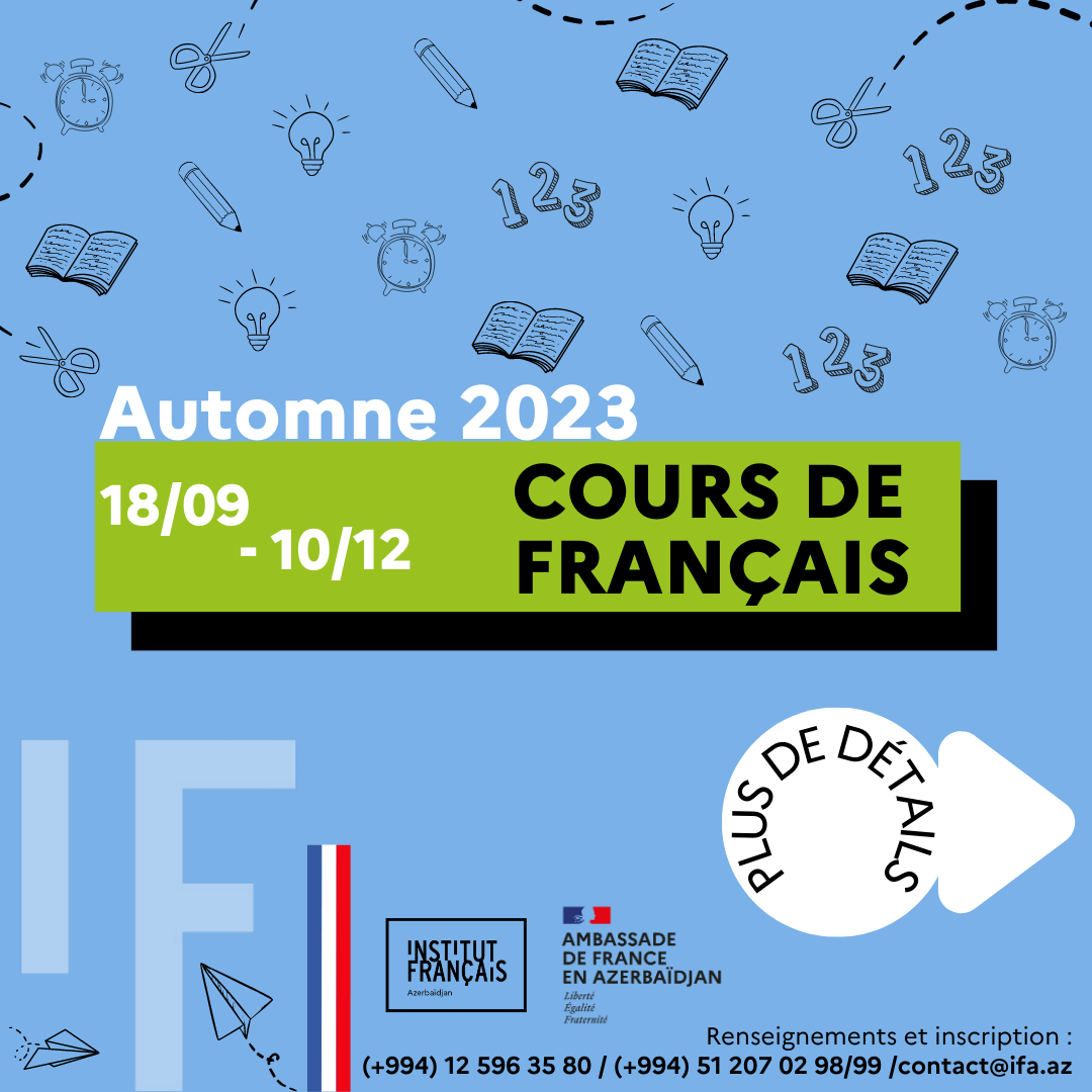 Cours de français 2023 1