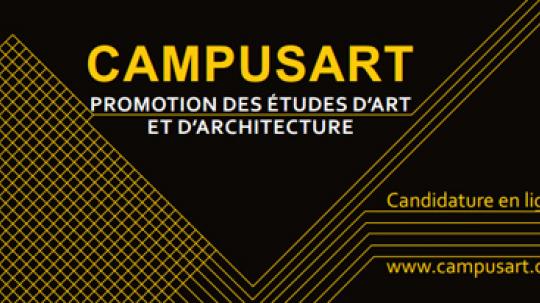 CampusArt :  inscription aux écoles d'art, design, musique, cinéma, mode, architecture, ...