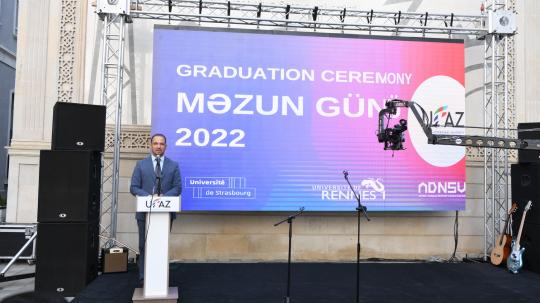 Cérémonie de remise de diplômes des étudiants de l’UFAZ (28 juin 2022) 