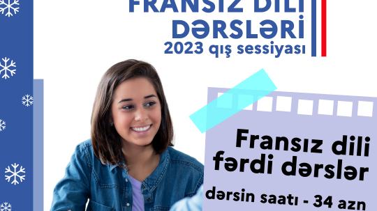 Fransız dili dərsləri - 2023 Qış sessiyası - Fərdi dərslər