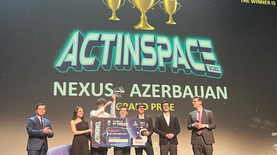 L’équipe des étudiants de l'UFAZ a remporté le 14 février le concours ActinSpace