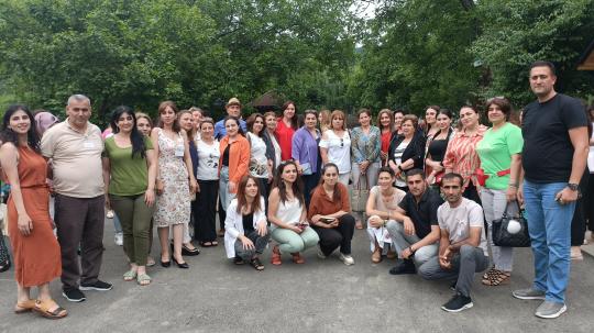 Village français 2023 à Gouba: formation pour les professeurs de français d'Azerbaïdjan