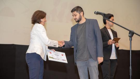 Festival International d'Animation ANIMAFILM, la remise du prix 